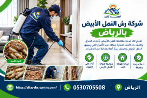 شركة رش النمل الأبيض بالرياض