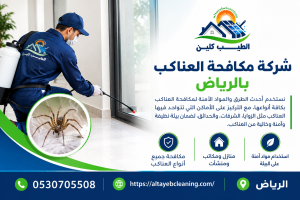 شركة مكافحة العناكب بالرياض