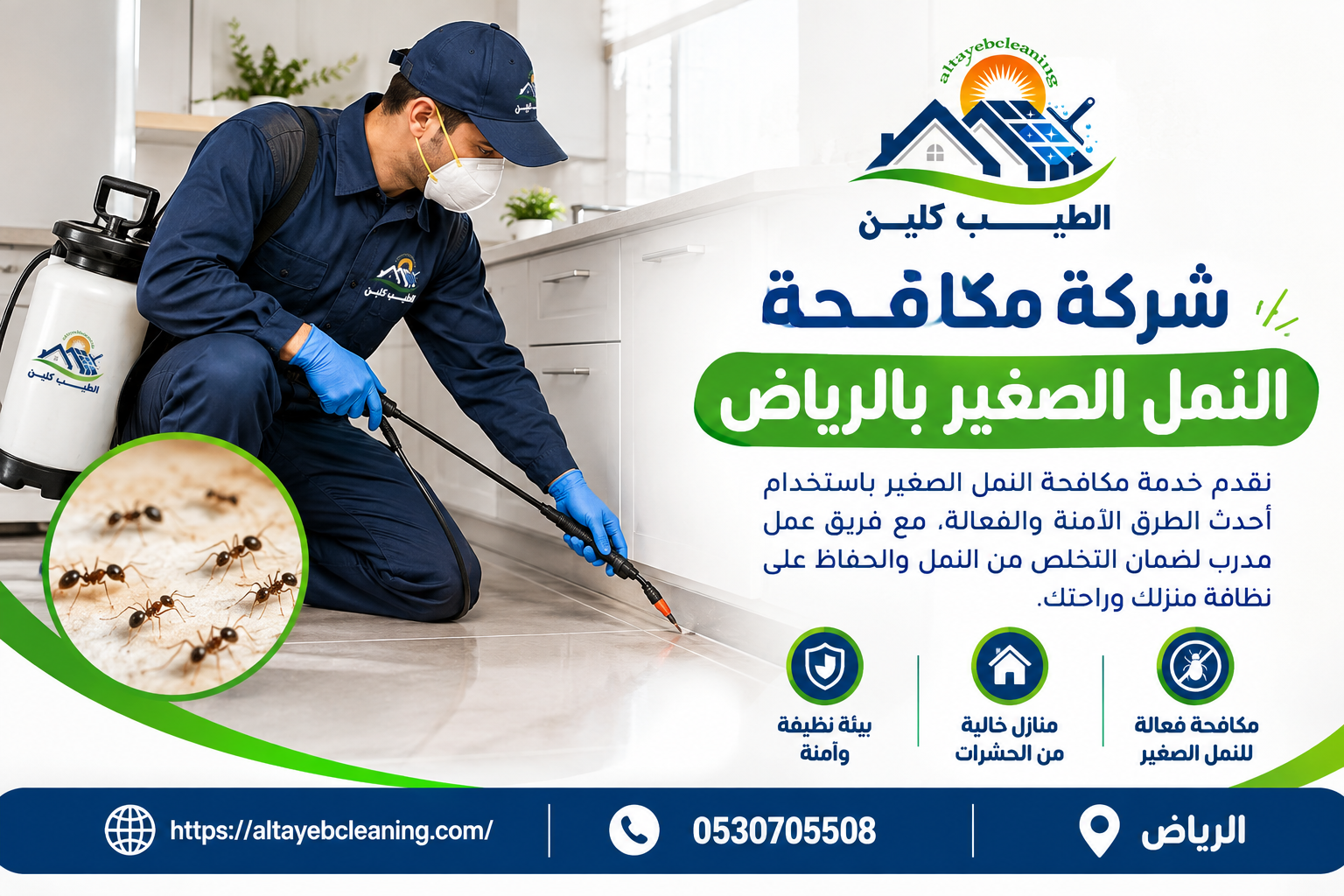 شركة مكافحة النمل الصغير بالرياض